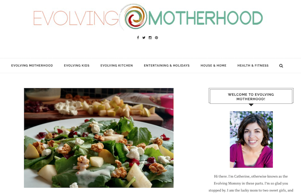 Evolving Motherhood Blog